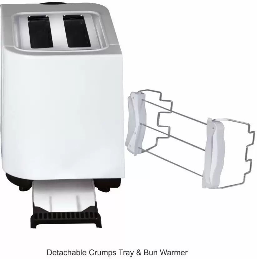 Baltra BTT-216 750 W Pop Up Toaster  (White) Baltra BTT-216 750 W Pop Up Toaster  (White)